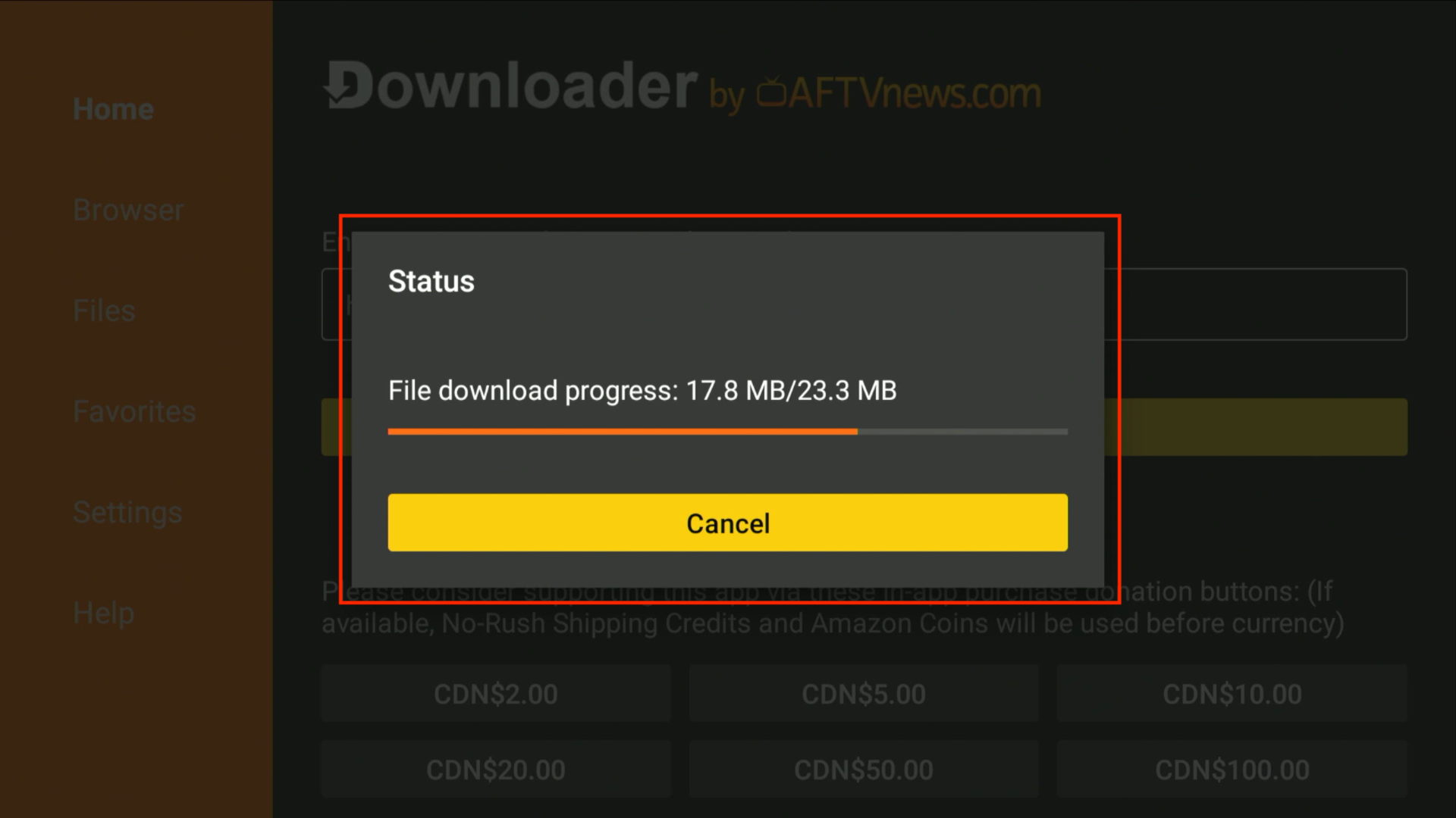 Download Progress